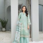 Mahroosh Designer – Zivara Luxury Lawn Ensemble