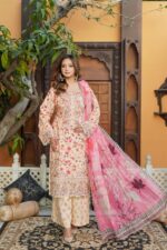 Rameen Pearl Elegance – Dusty Rose Petal