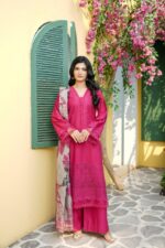 Sajjal Royale – Mint Aura Chikankari