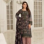 Ayzal Noir – Printed Lawn Designer Suit