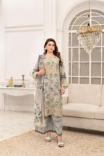 Ayzal Luxe – Elegant Lawn Embroidered Set
