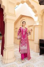 Raina Meher – Festive Lawn Embroidered Suit