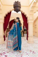 Raina Celeste – Premium Lawn Embroidered Ensemble - Image 2