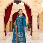 Raina Celeste – Premium Lawn Embroidered Ensemble