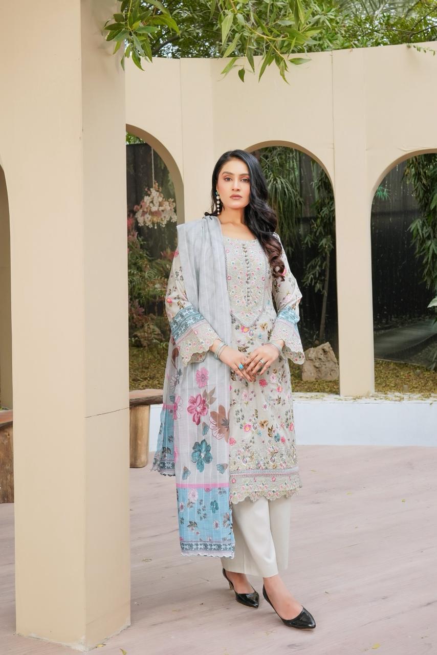 Zainab Mother Collection - Munira Designer -Book 23 (15.) Zainab Collection – Sunset Amber Glow - Image 1