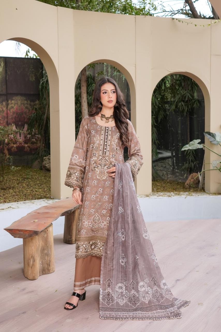 Zainab Mother Collection - Munira Designer -Book 23 (19.) Zainab Collection – Royal Lilac Mist - Image 1