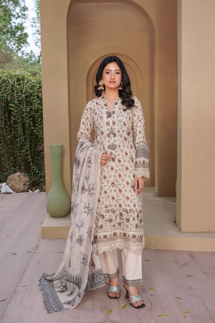 Zainab Mother Collection - Munira Designer -Book 23 (2) Zainab Collection – Dusty Rose Elegance - Image 1