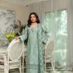 Arooshy Ivory Pearl Suit