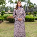 Sawaira Botanical Bliss Lawn Suit