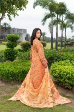 Sawaira Rose Petal Lawn Set - Image 2
