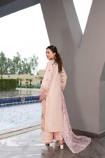 Rihana Lavender Luxe Lawn Ensemble - Image 2