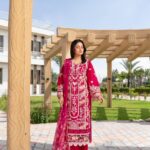 Rihana Ivory Pearl Lawn Suit
