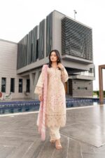 Rihana Signature Royal Lawn Outfit