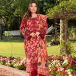 Safeera Blossom Pink Lawn Outfit