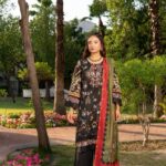 Safeera Lavender Mist Lawn Ensemble