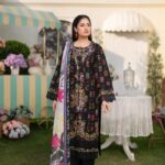 Sameera Blue Blossom Lawn Suit