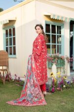 Sameera Lavender Grace Lawn Ensemble - Image 2