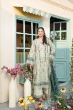 Sameera Midnight Floral Lawn Suit