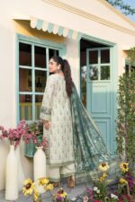 Sameera Midnight Floral Lawn Suit - Image 2