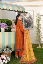 Sameera Ivory Bloom Lawn Dress - Image 2