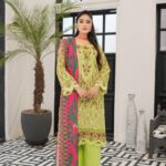 Zimmal Garden Luxe Lawn Suit