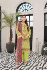 Zimmal Garden Luxe Lawn Suit