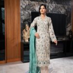 Nisa Ivory Charm Suit