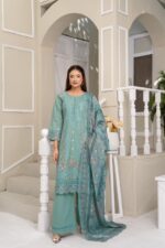Eshaal Emerald Luxe Suit