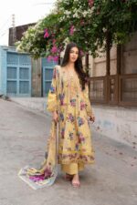 Aizah Lavender Charm Lawn Frock