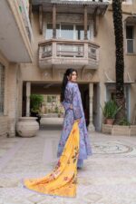 Aizah Pearl Cutline Lawn Frock - Image 2