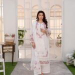 Arshia Crimson Royale Lawn Suit