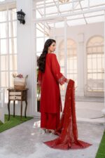 Arshia Midnight Grace Lawn Suit - Image 2