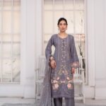 Arshia Emerald Charm Lawn Suit