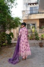 Kinzzay Royal Garden Lawn Frock - Image 2