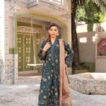 Kinzzay Ivory Bloom Lawn Frock