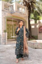 Kinzzay Ivory Bloom Lawn Frock