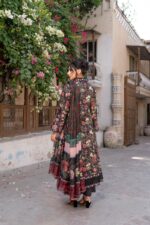 Kinzzay Coral Elegance Lawn Frock - Image 2