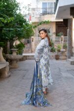 Kinzzay Mint Serenity Lawn Frock - Image 2