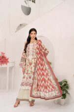 Sameya Peach Blossom Elegance Lawn Suit