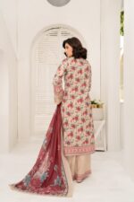 Sameya Ivory Charm Lawn Suit - Image 2