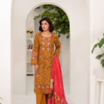 Sameya Sky Mist Lawn Suit