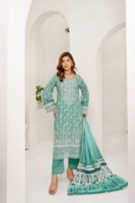 Sameya Lavender Grace Lawn Suit