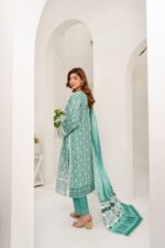 Sameya Lavender Grace Lawn Suit - Image 2