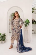 Sameya Rose Essence Lawn Suit