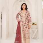 Sameya Ivory Charm Lawn Suit