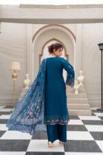 Samreen Rose Elegance Lawn Suit - Image 2