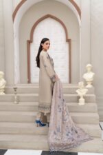 Samreen Lavender Bloom Lawn Suit - Image 2