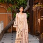 Soraya 2 Royal Orchid Lawn Suit