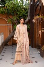 Soraya 2 Royal Orchid Lawn Suit