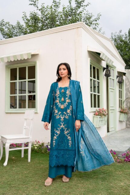 Soraya Blush Royale Lawn Suit